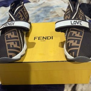 Fendi rockoko knit sneaker